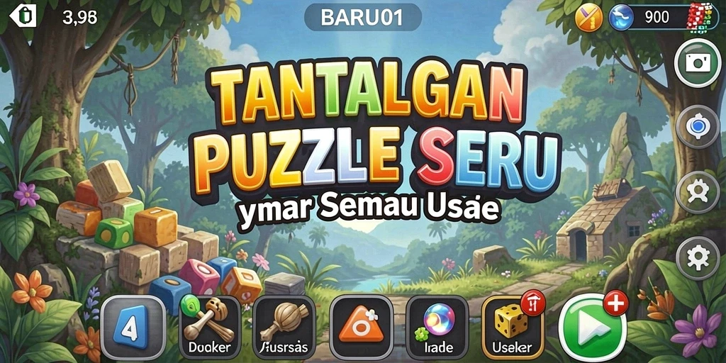 Tampilan gameplay BARU01 yang menantang dan mengasyikkan.