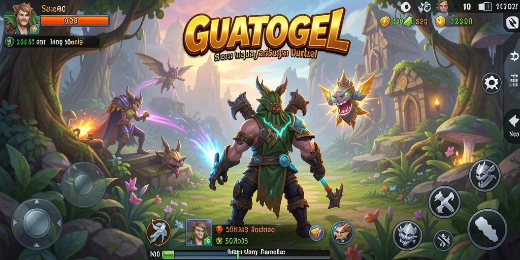 Screenshot GUATOGEL menunjukkan pengalaman simulasi yang imersif dan menarik.