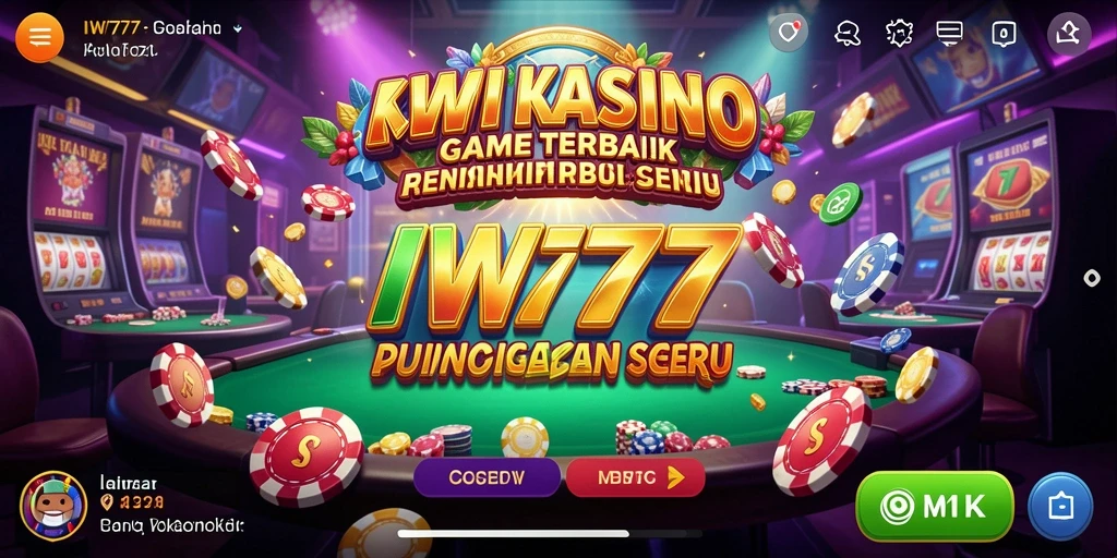 Screenshot IW777 menunjukkan gameplay Kasino yang seru dan mengasyikkan.