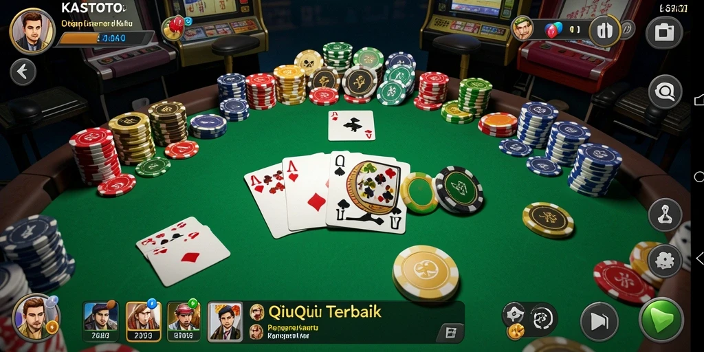 Tampilan menawan dari gameplay KASTOTO yang menarik dan interaktif.