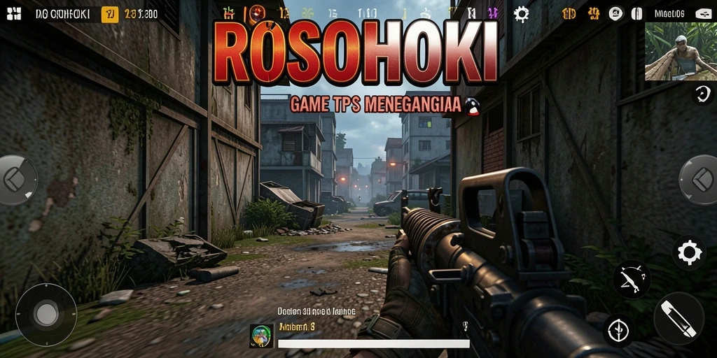 Gameplay TPS seru dengan grafis memukau dalam ROSOHOKI.