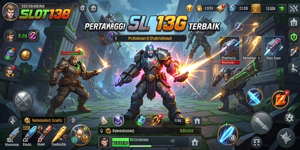 Menampilkan gameplay menarik dari permainan SLG SLOT138.