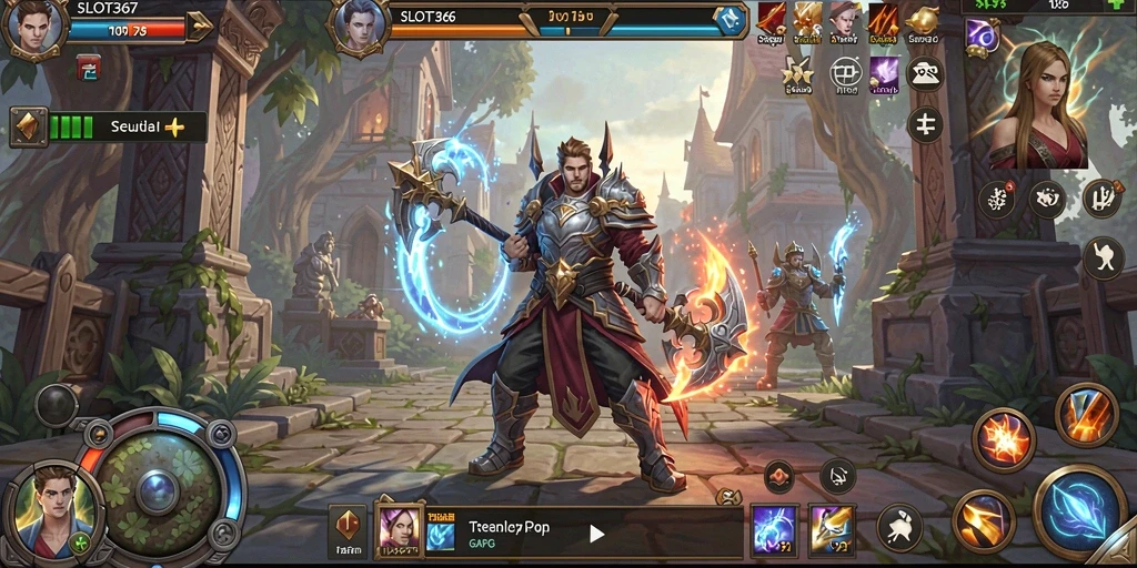 Screenshot menampilkan petualangan mendebarkan di dunia SLOT367.